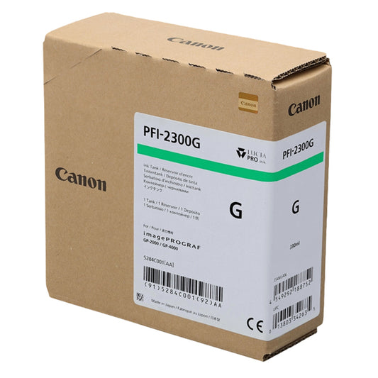 CANON - 5284C001 - Canon - Cartuccia PFI-2300 - Verde - 5284C001 - CANPFI2300VE -  Conf. da 1 Pz.