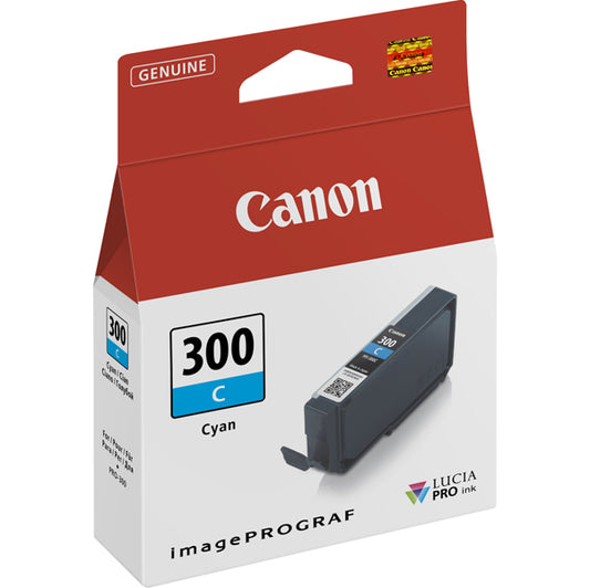 CANON - 4194C001 - Canon - Cartuccia PFI-300 -  Ciano - 4194C001 - 14 ml - CANPFI300C -  Conf. da 1 Pz.