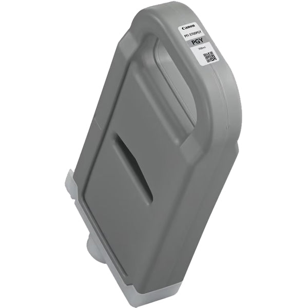 CANON - 6453C001AA - Canon - Cartuccia ink - PFI-3700PGY - Grigio Fotografico - 6453C001 - 700ml - CANPFI3700PGY -  Conf. da 1 Pz.