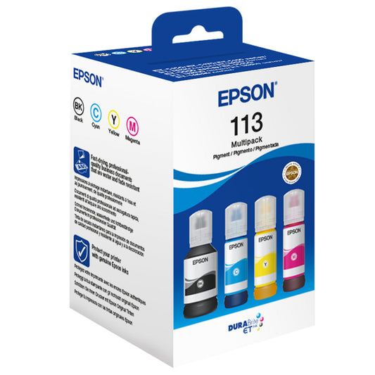 EPSON - C13T06B640 - Epson Multipack Ecotank 113 _BK-C-M-Y - EPST06B640 -  Conf. da 1 Pz.