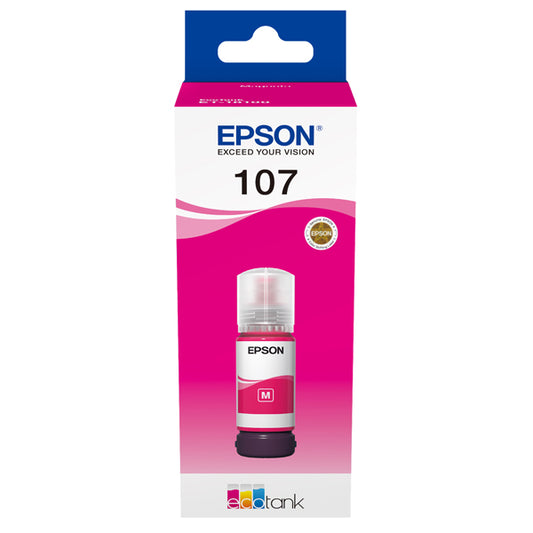 EPSON - C13T09B340 - Epson - Cartuccia EcoTank 107 - Magenta - C13T09B340 - EPST09B340 -  Conf. da 1 Pz.