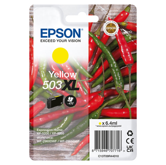 EPSON - C13T09R44010 - Epson - Cartuccia - Giallo - 503XL - C13T09R44010 - 6,4 ml - EPST09R44010 -  Conf. da 1 Pz.