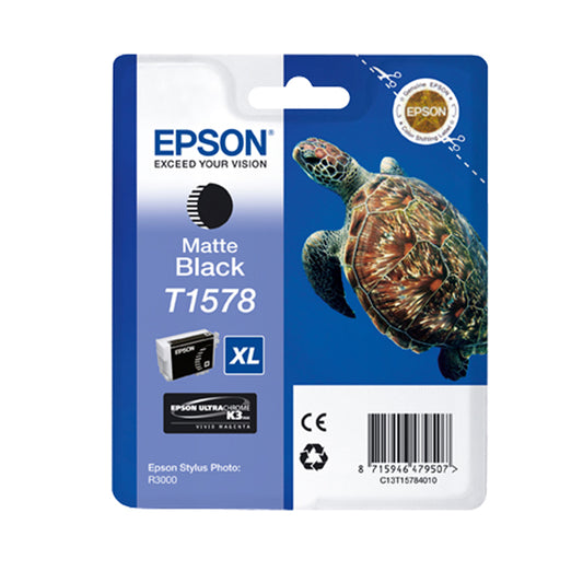 EPSON - C13T15784N10 - Epson - Cartuccia ink -  T1578 - Nero Matte - C13T15784N10 - EPST15784N10 -  Conf. da 1 Pz.