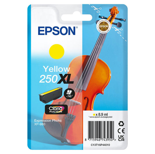 EPSON - C13T16P44010 - Epson - Cartuccia - Giallo - 205XL - Violin Claria- C13T16P44010 - 8,9 ML - EPST16P44010 -  Conf. da 1 Pz.