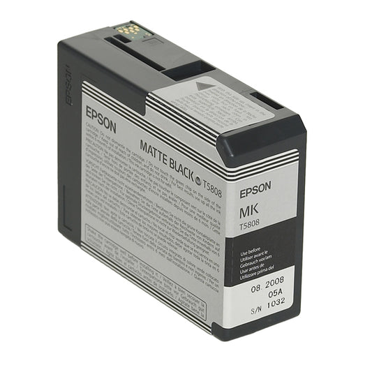 EPSON - C13T58080N - Epson - Cartuccia per T5808N - Nero Matte - C13T58080N - 80ml - EPST58080N -  Conf. da 1 Pz.