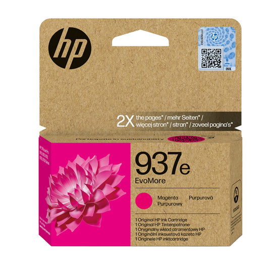 HP - 4S6W7NE - Hp - Cartuccia ink originale - 937e - Magenta  - 4S6W7NE - 1.650 pag - HP4S6W7NE -  Conf. da 1 Pz.