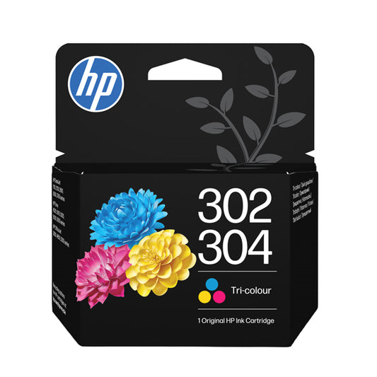 HP - B7RT6AE - Hp - Cartuccia ink originale - 302-304 - C-M-Y - B7RT6AE - 100 pag - HPB7RT6AE -  Conf. da 1 Pz.