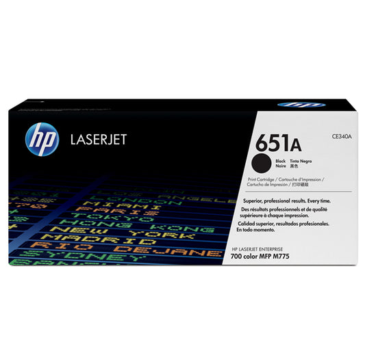 HP - CE340A - Hp - Toner originale - 651A - Nero - CE340A - 13.500 pag - HPCE340A -  Conf. da 1 Pz.