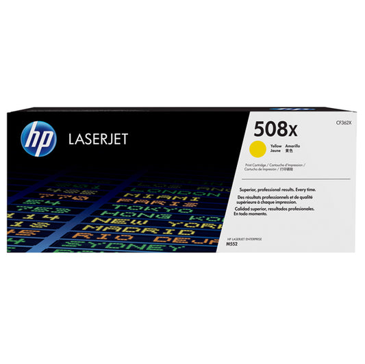 HP - CF362X - Hp - Toner originale - 508X - Giallo - CF362X - 9.500 pag - HPCF362X -  Conf. da 1 Pz.