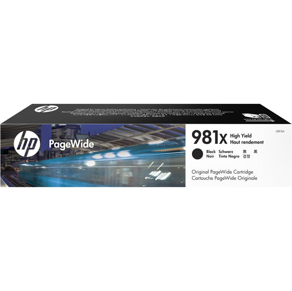 HP - L0R12A - Hp - Cartuccia ink originale - 981X - Nero - L0R12A - 10.000 pag - HPL0R12A -  Conf. da 1 Pz.