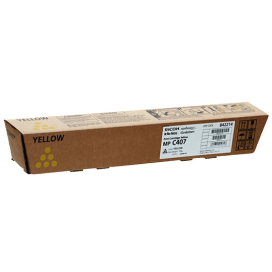 RICOH - 842214 - Ricoh - Toner - Giallo - 842214 - 8.000 pag - RICMPC407Y -  Conf. da 1 Pz.