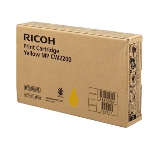 RICOH - 841638 - Ricoh - Toner - Giallo - 841638 - 440 pag - RICMPCW2200Y -  Conf. da 1 Pz.