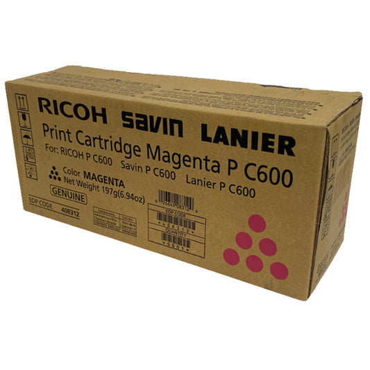 RICOH - 408316 - Ricoh - Toner - Magenta - 408316 - 12.000 pag - RICPC600M -  Conf. da 1 Pz.