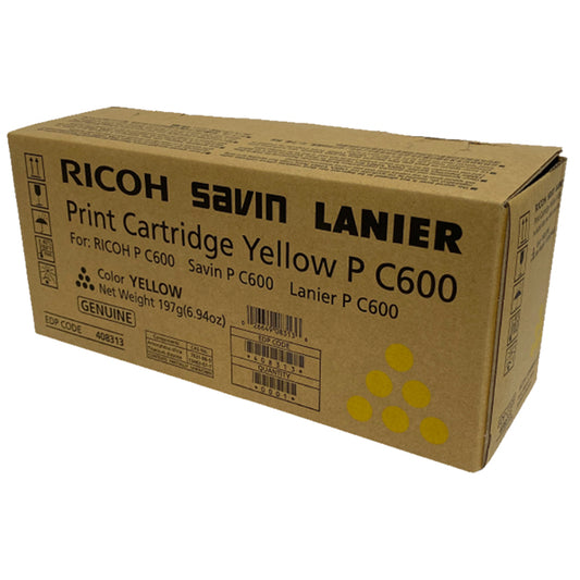 RICOH - 408317 - Ricoh - Toner - Giallo - 408317 - 12.000 pag - RICPC600Y -  Conf. da 1 Pz.