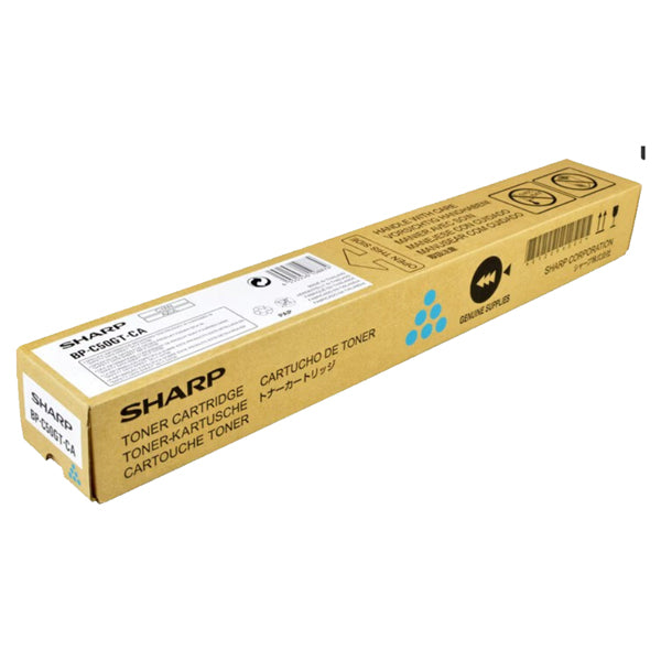 SHARP - BPC50GTCA - Sharp - Toner per BPC50GTBA - BP-C50GTBA  - Ciano - BPC50GTCA - SHABP50GTC -  Conf. da 1 Pz.