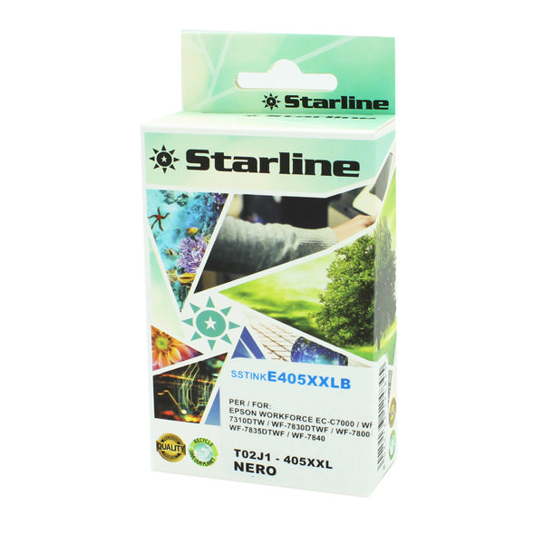STARLINE - JNEP405XXLB - Starline - Cartuccia Ink compatibile per Epson 405XXL - Nero - 45ml - SSTINKE405XXLB -  Conf. da 1 Pz.