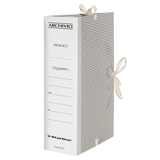STARLINE - X0011 - Faldone - lacci incollati - tela - 35 x 25 cm - dorso 5 cm - Starline - STL7418 -  Conf. da 25 Pz.
