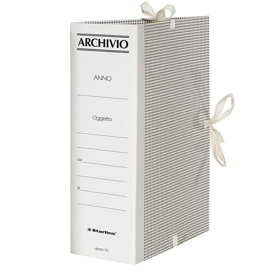 STARLINE - X0013 - Faldone - lacci incollati - tela - 35 x 25 cm - dorso 10 cm - Starline - STL7420 -  Conf. da 25 Pz.