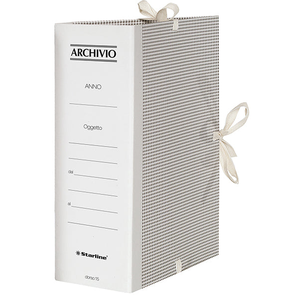 STARLINE - X0014 - Faldone - lacci incollati - tela - 35 x 25 cm - dorso 15 cm - Starline - STL7422 -  Conf. da 25 Pz.