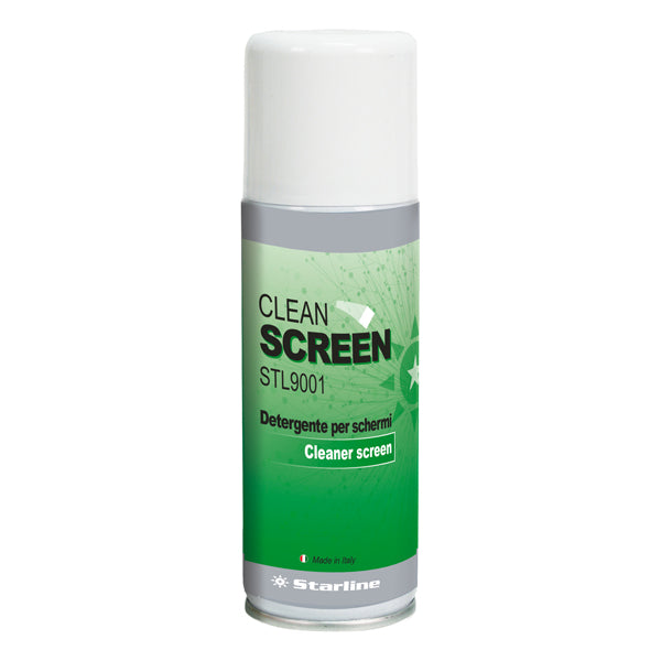 STARLINE - A01027 - Detergente in schiuma Clean Screen - per monitor e tastiere - 200 ml -Starline - STL9001 -  Conf. da 1 Pz.