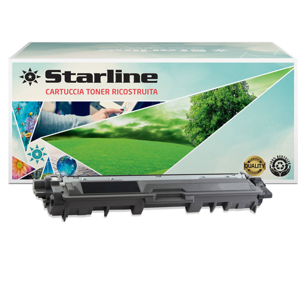 STARLINE - K18597TA - Starline - Toner Ricostruito per Brother TN-243 - Nero - 1.000 pag - STLBTN243BK -  Conf. da 1 Pz.