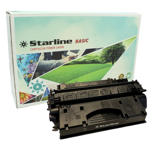 STARLINE - TRHP05X - Starline - Toner Compatibile - per HP 05X - Nero - CE505X - 6.500 pag - STLCE505X -  Conf. da 1 Pz.