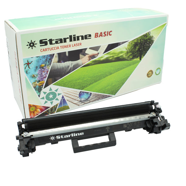 STARLINE - TNHP217A - Starline - Toner Compatibile per HP 17A - Nero - 1.600 pag - STLCF217A -  Conf. da 1 Pz.