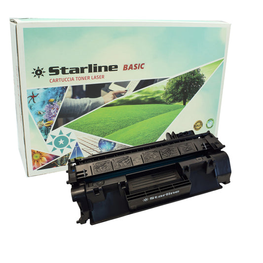 STARLINE - TRHP80A - Starline - Toner Compatibile - per HP 80A - Nero - CF280A - 2.700 pag - STLCF280A -  Conf. da 1 Pz.