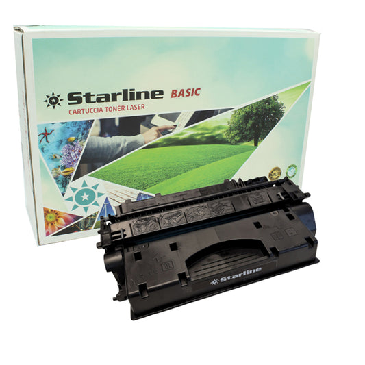 STARLINE - TRHP80X - Starline - Toner Compatibile - per HP 80X - Nero - CF280X - 6.900 pag - STLCF280X -  Conf. da 1 Pz.