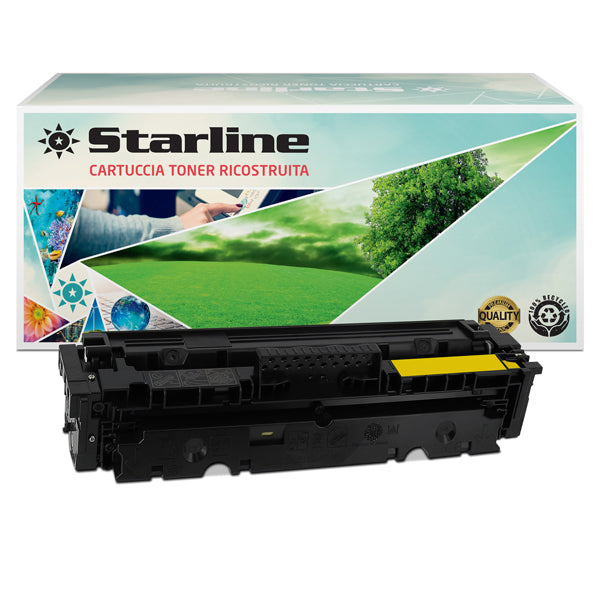 STARLINE - K18644TA - Starline - Toner Ricostruito per HP 415A - Giallo - W2032A - 2.100 pag - STLHW2032A -  Conf. da 1 Pz.