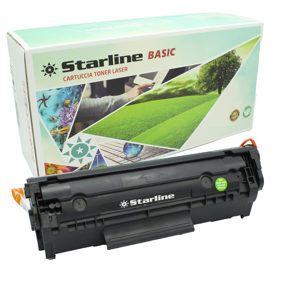 STARLINE - TNHP12A - Starline - Toner Compatibile  per HP 12A - Nero - 2.500 pag - STLQ2612A -  Conf. da 1 Pz.