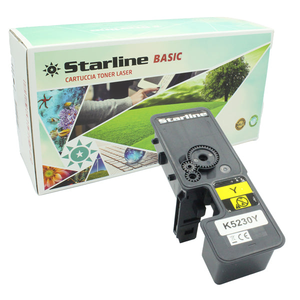 STARLINE - TNKY5230Y. - Starline - Toner ricondizionato Basic Kyocera ECOSYS M5521 - Giallo - 2.600 pag - STLTK5230Y -  Conf. da 1 Pz.