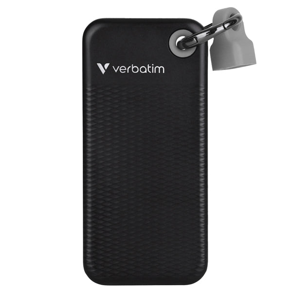 VERBATIM - 32190 - SSD Portatile Pocket USB 3.2 GEN 2 - 1 TB -Nero-Grigio Verbatim - 32190 - VERB32190 -  Conf. da 1 Pz.
