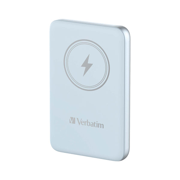 VERBATIM - 32247 - Power Bank Wireless Magnetico 10000 mAh Blu_ Verbatim - VERB32247 -  Conf. da 1 Pz.