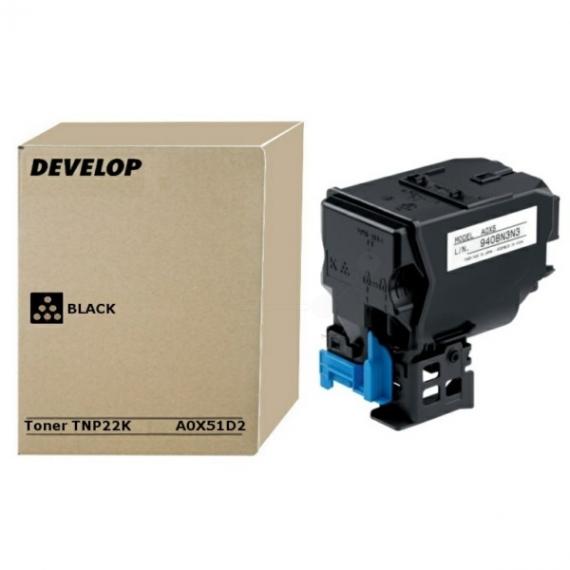 Develop Konica Minolta Toner TNP22K A0X51D2 Originale