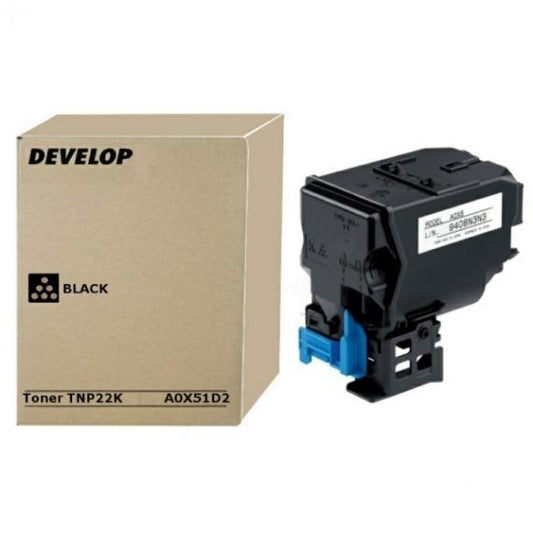 Develop Konica Minolta Toner TNP22K A0X51D2 Originale