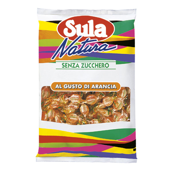Sula - 9412500 - Caramelle Sula - gusto arancia - Sula - busta 1 kg - 100073 -  Conf. da 1 Pz.