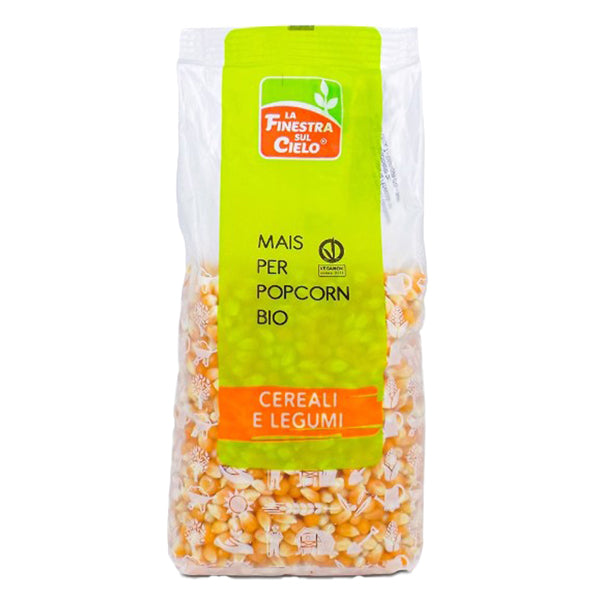 Biomerenda - 828268 - Mais per pop corn - 500 gr - La finestra sul cielo - 100109 -  Conf. da 6 Pz.