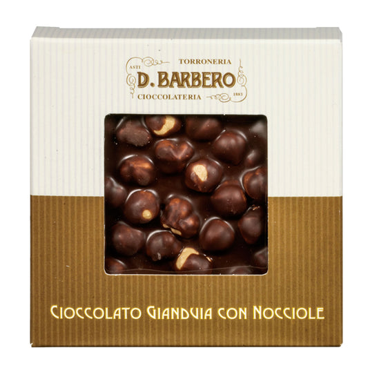 D. Barbero - NOCCG - Tavoletta di cioccolato con nocciole - gianduja - 120gr - Barbero - 100193 -  Conf. da 1 Pz.