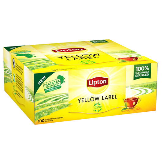 Lipton - 69571039 - TE' nero - Yellow Label - in filtro - Lipton - conf. 100 pezzi - 100266 -  Conf. da 1 Pz.