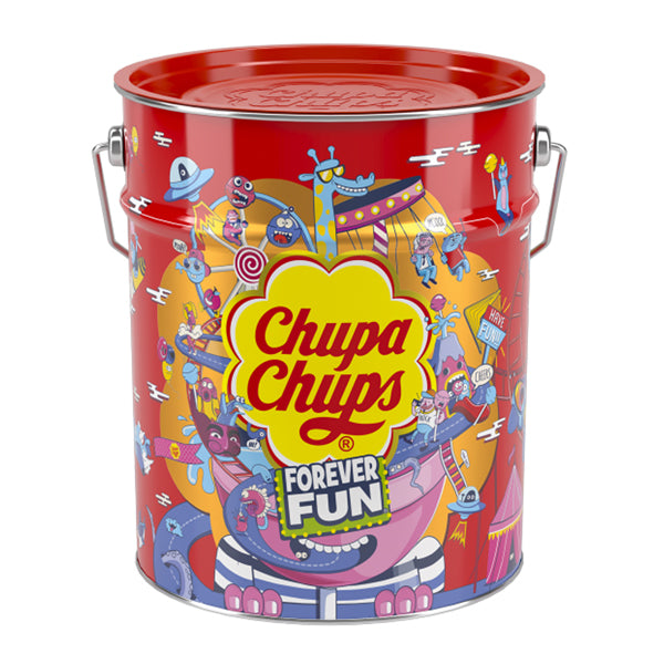 CHUPA CHUPS - 9300500 - Chupa Chups - cofanetto latta -150 pezzi - 100370 -  Conf. da 1 Pz.
