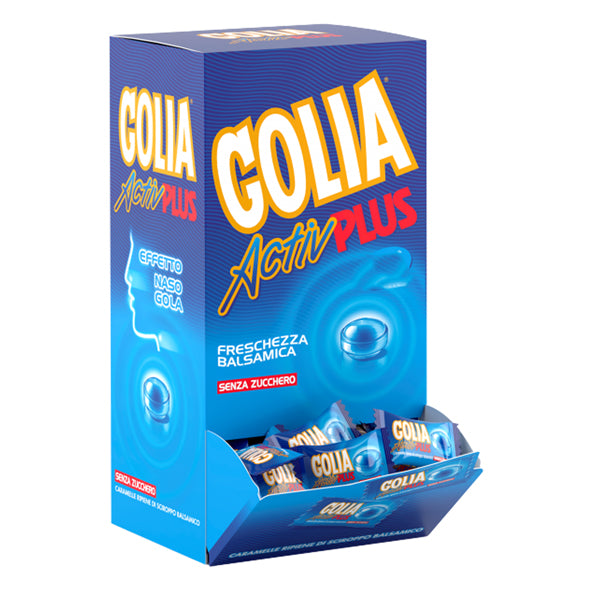 GOLIA - 9749000 - Caramella Golia active plus - Perfetti - conf. 180 pezzi - 100373 -  Conf. da 1 Pz.
