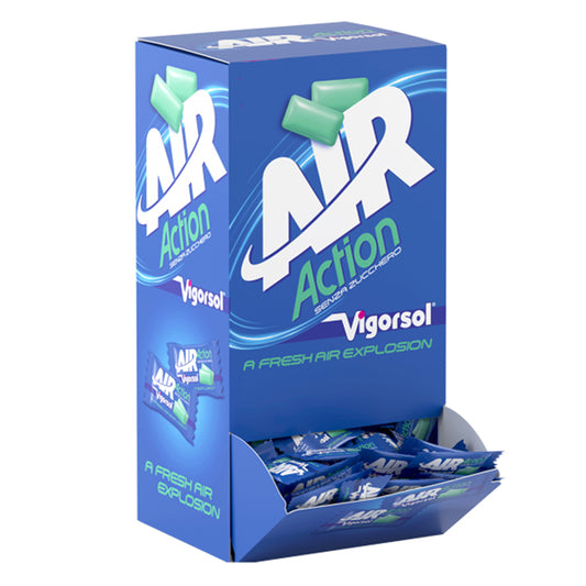 VIGORSOL - 9637100 - Gomma da masticare Air Action Vigorsol - conf. 250 pezzi - 100374 -  Conf. da 1 Pz.