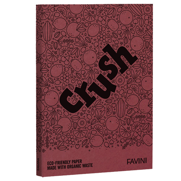 FAVINI - A69C004 - Carta Crush - A4 - 250 gr - ciliegia - Favini - conf. 50 fogli - 100428 -  Conf. da 1 Pz.
