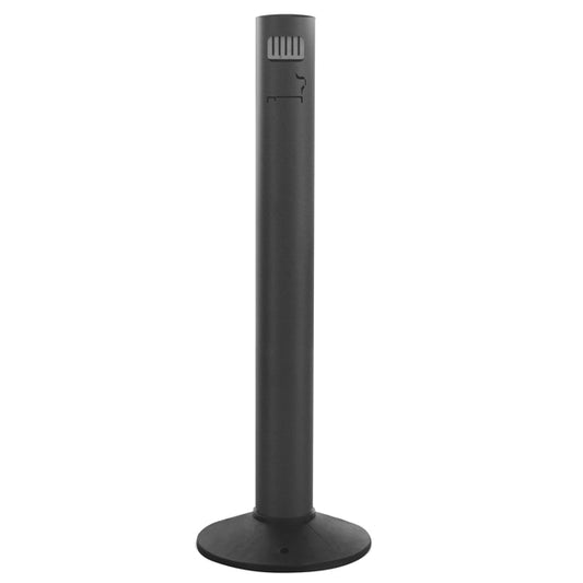 STILCASA - 701-N - Posacenere da esterno - diametro 11,7 cm - altezza 105 cm - alluminio verniciato - nero - Stilcasa - 100481 -  Conf. da 1 Pz.