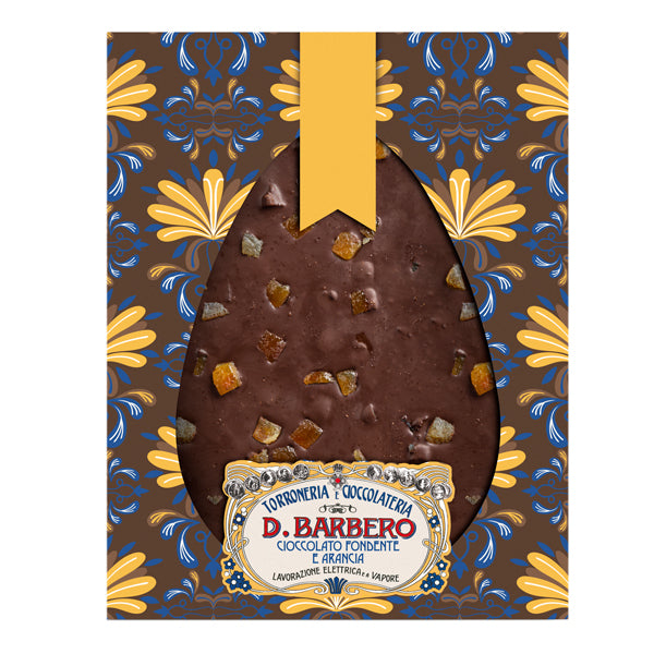 D. Barbero - FONDENTEARANCIA - Tavoletta Tablovo - gusto cioccolato fondente e arancia candita - 250 gr - Barbero - 100531 -  Conf. da 1 Pz.