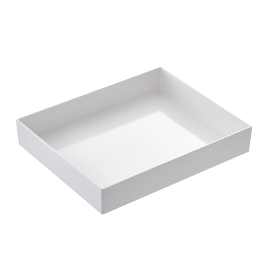 Leone - T8453 - Vassoio Venezia - 32,5 x 26,5 x 6 cm - melamina - bianco - Leone - 100574 -  Conf. da 1 Pz.