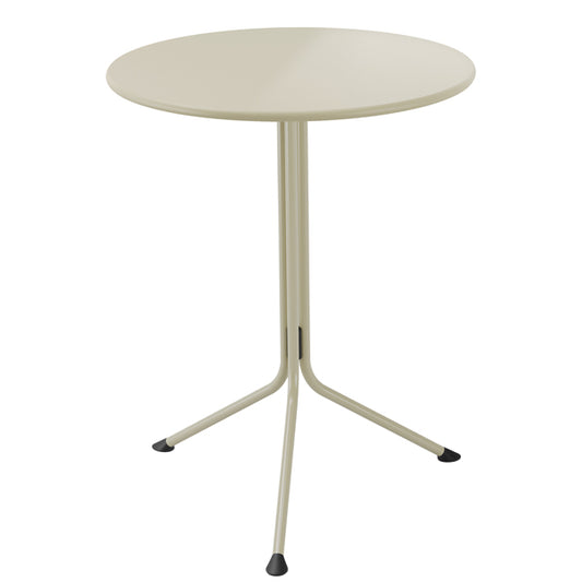 Unisit - LETR7R-BI - Tavolo basso ribaltabile tondo Lemon - 75 x 59 cm - avorio - Unisit - 100653 -  Conf. da 1 Pz.