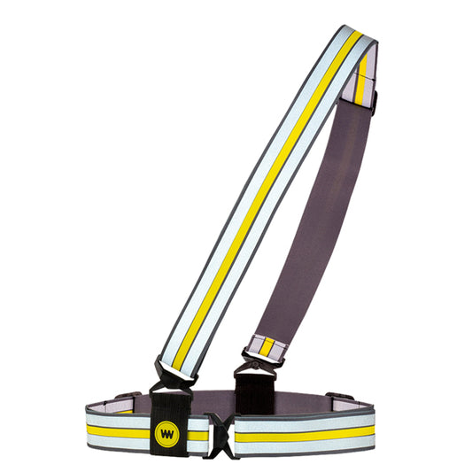 WOWOW - 120022 - Banda sicurezza alta visibilitA' Cross Wrap - regolabile - giallo fluo - WoWow - 100697 -  Conf. da 1 Pz.