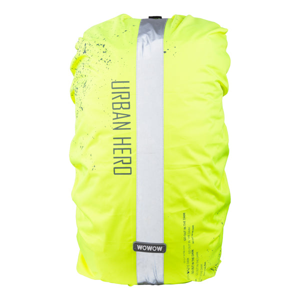 WOWOW - 013560 - Coprizaino alta visibilitA' Urban Hero - 35 L - giallo fluo-s. riflettente - WoWow - 100698 -  Conf. da 1 Pz.